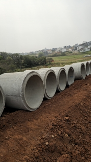 Presta -Tubos de Concreto, Meio Fio, Rotatria, Pavimentao Loteamentos - Chapec/SC -