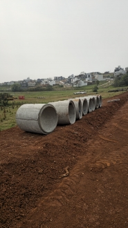 Presta -Tubos de Concreto, Meio Fio, Rotatria, Pavimentao Loteamentos - Chapec/SC -